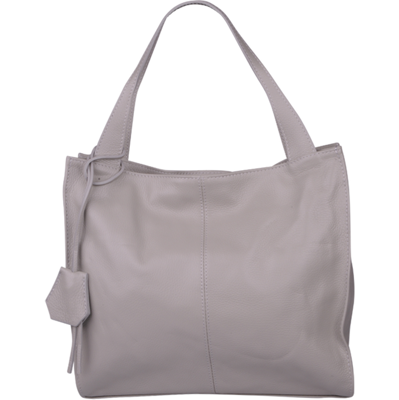 Sivá kožená talianska kabelka Michaela Grigia Chiara NovaKabelka.sk 60439871