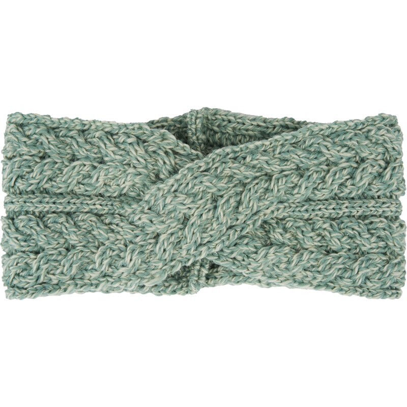 Vlnka Vlnená prekrížená čelenka Supersoft Merino tyrkysová veľkosti 60442031
