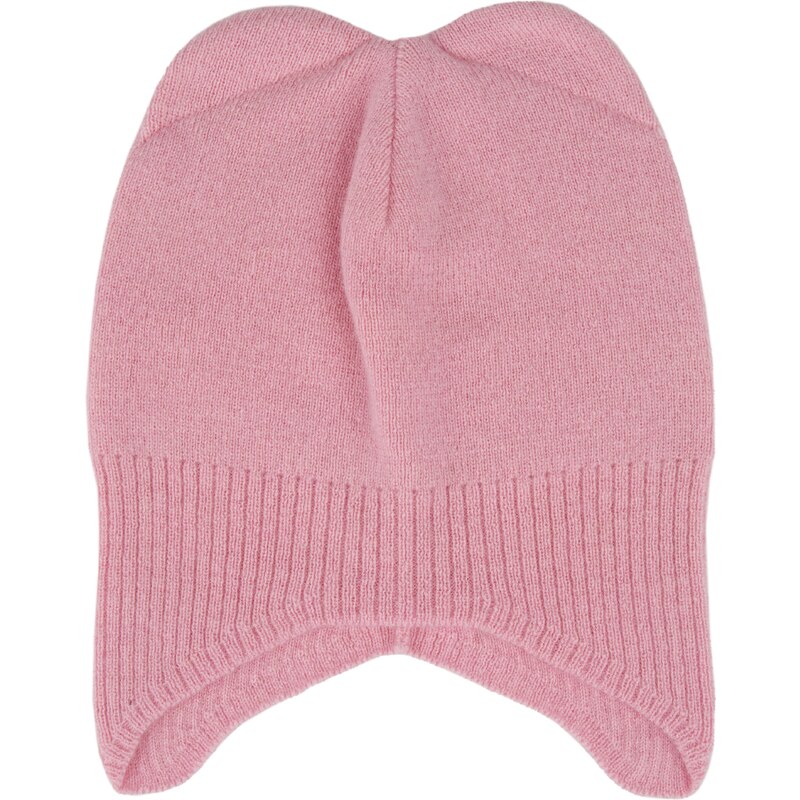 Vlnka Detská vlnená čiapka Extrafine Merino s kašmírom ružová veľkosti 60442032