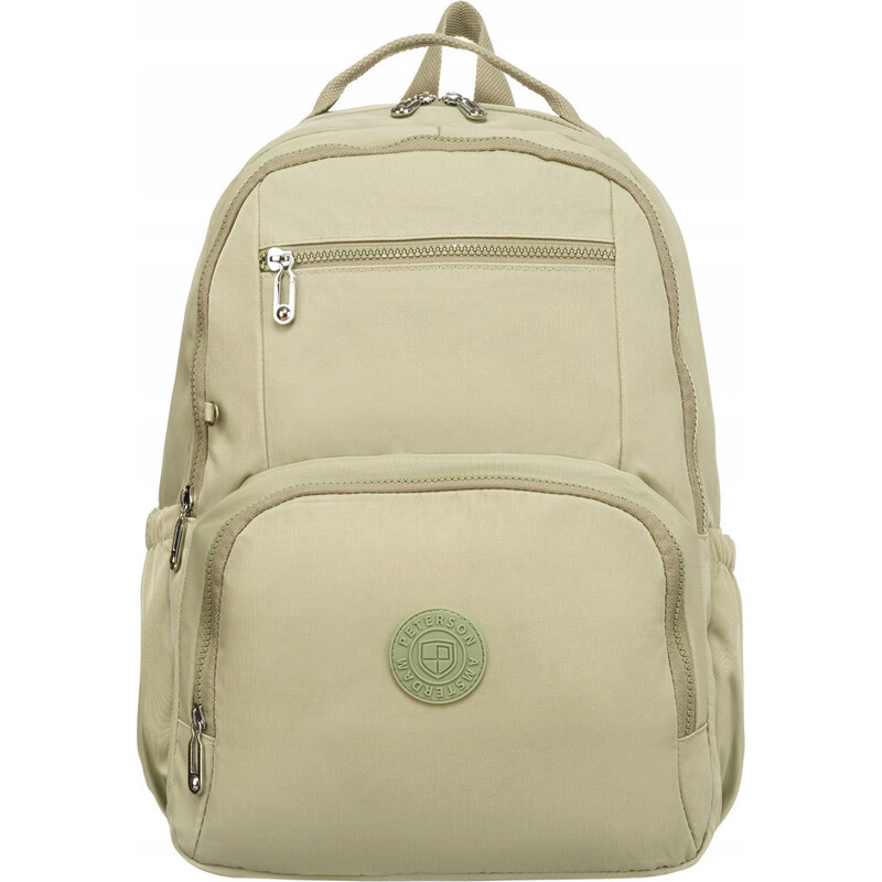 Peterson Svetlo zelený priestranný športový plecniak PTN 3304-CO 50296782