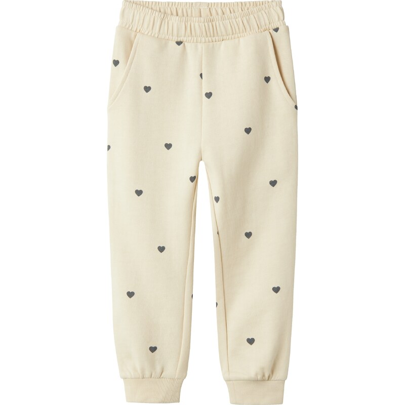 NAME IT Nohavice NMFValba krémová / tmavosivá 60868177