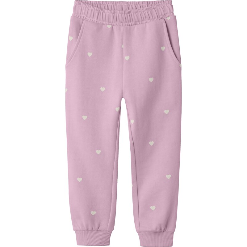 NAME IT Nohavice NMFValba ružová / biela 60868180