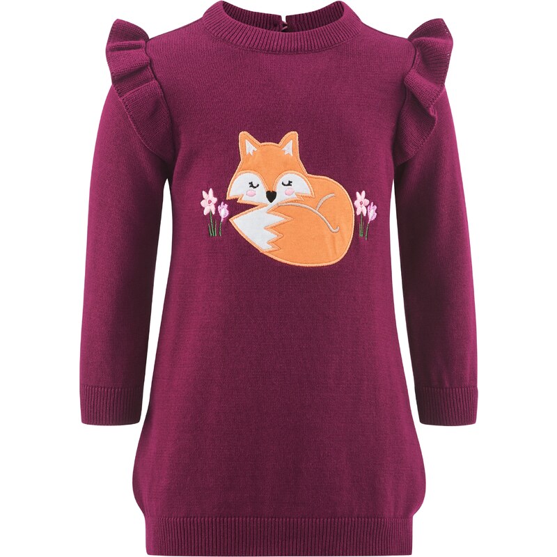 happy girls Šaty Fuchs oranžová / svetloružová / tmavočervená / biela 60868341