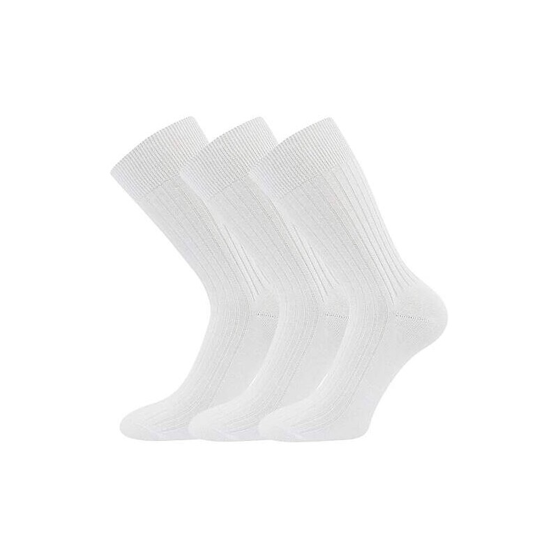 ZEBRAN rebrované 100% bavlnené ponožky Lonka 53878796