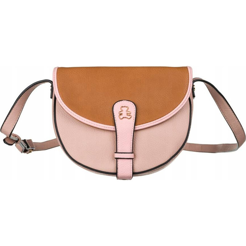 BASIC LuluCastagnette svetloružová crossbody kabelka [DH] ORANGE 44453015