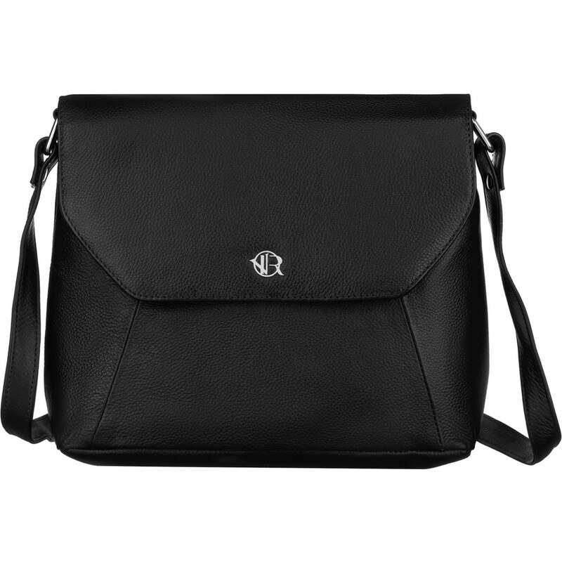 Rovicky čierna crossbody taška z prírodnej kože R-TSL-08-CPDM 55451058