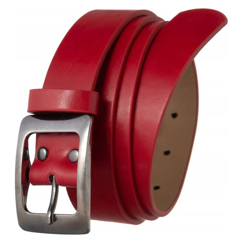 BASIC 4U Cavaldi Červený dámsky opasok [DH] SBB-CV-3A 57540003