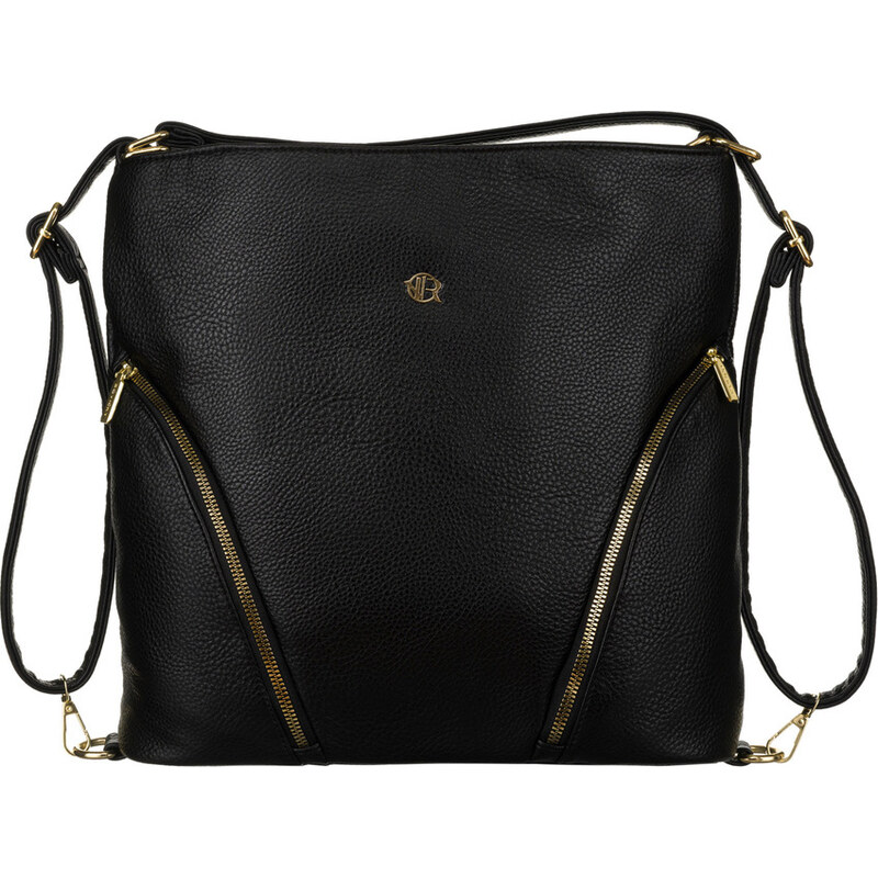 Čierna elegantná dámska priestranná kabelka Rovicky R-KP-18-A19 60475083