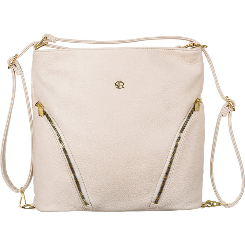 Smotanová elegantná dámska priestranná kabelka Rovicky R-KP-18-A19 60475082