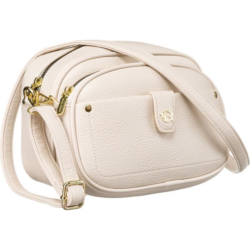 ROVICKY Smotanová dámska crossbody kabelka s odnímateľnou prednou 60475101