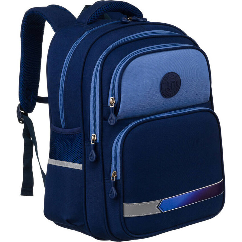 Dvojkomorový chlapčenský tmavomodrý školský batoh Peterson PTN PS1 60475095