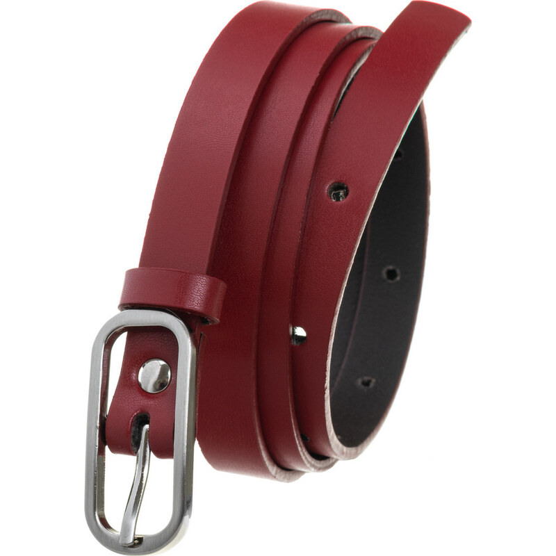BASIC Červený úzky opasok PD-NL-1,5 35897598