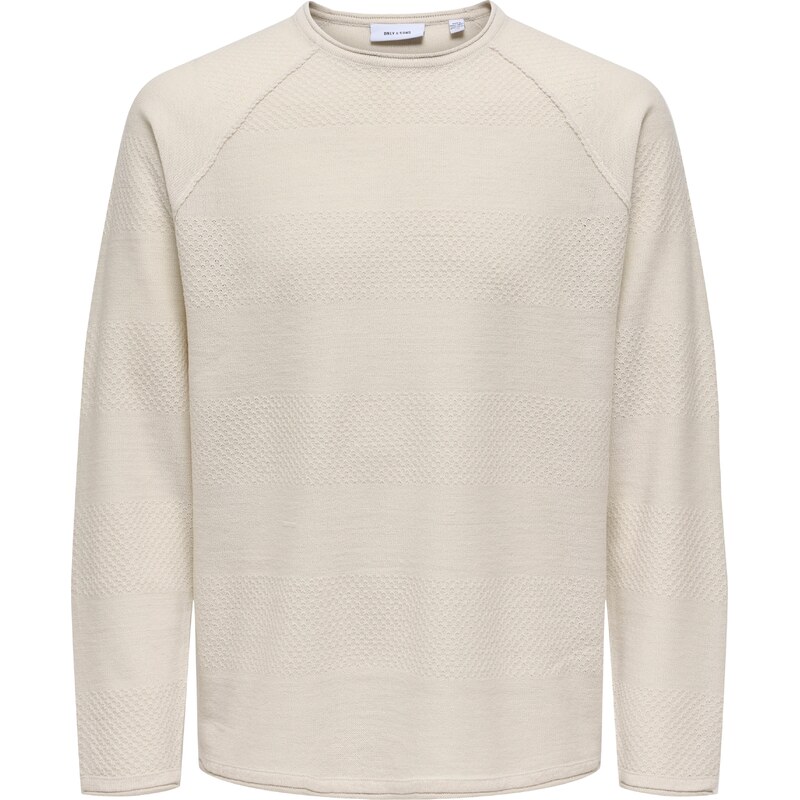 Only & Sons Sveter svetlobéžová 60868146