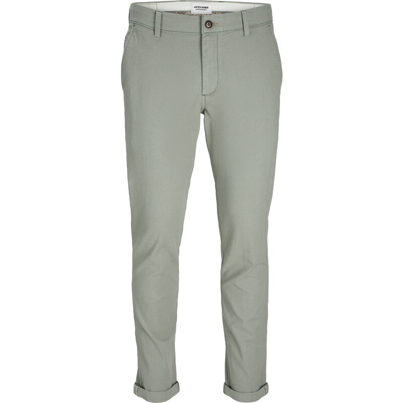 JACK & JONES Chino nohavice JPSTMarco JJFury pastelovo zelená 60870451