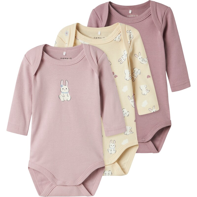 NAME IT Body krémová / slivková / svetlofialová / biela 60868550