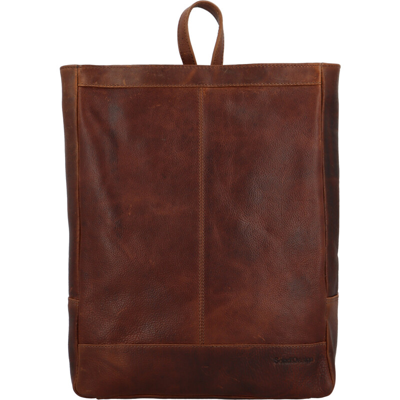 Kožený batoh hnedý - SendiDesign Vigano hnedá 60478744