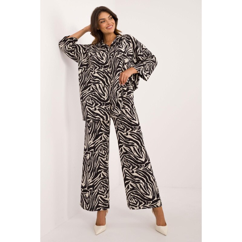 MladaModa 2-dielny komplet so zvieracím motívom model 19589-6 farba 60493717