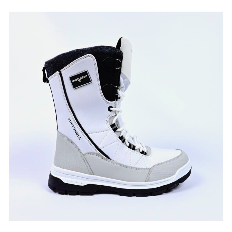 Dámske čižmy Mat Star 194156 - white 46842412