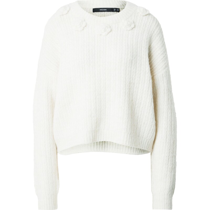 VERO MODA Sveter Aletta svetlobéžová 63147522