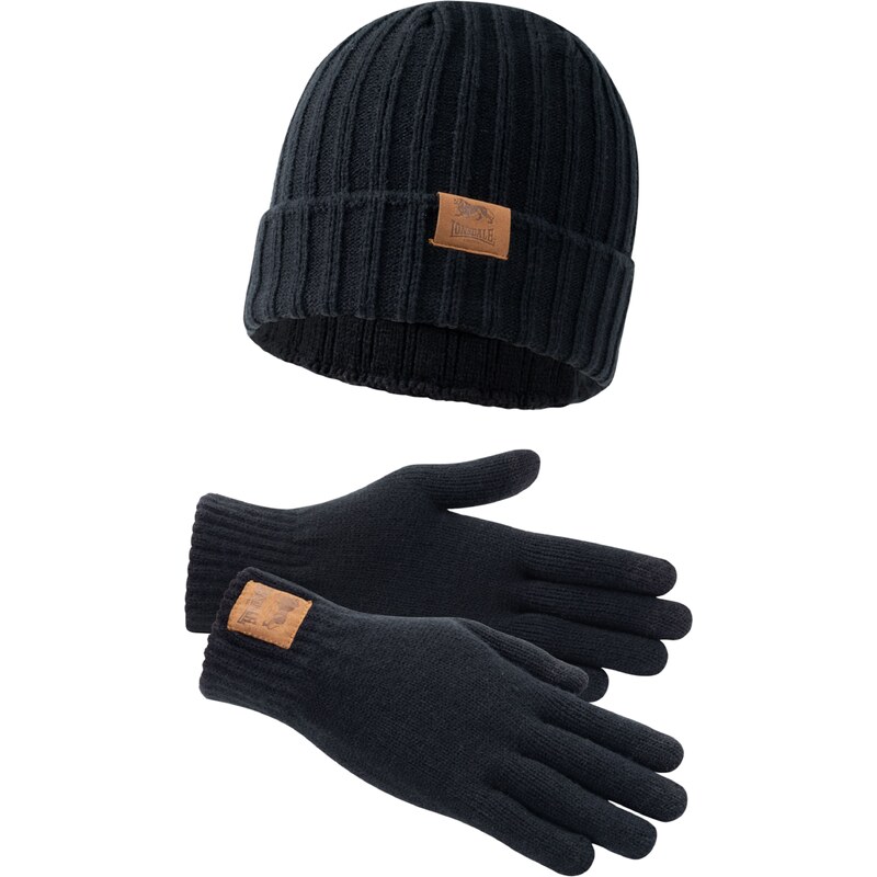 LONSDALE Čiapky svetlohnedá / čierna 65322420