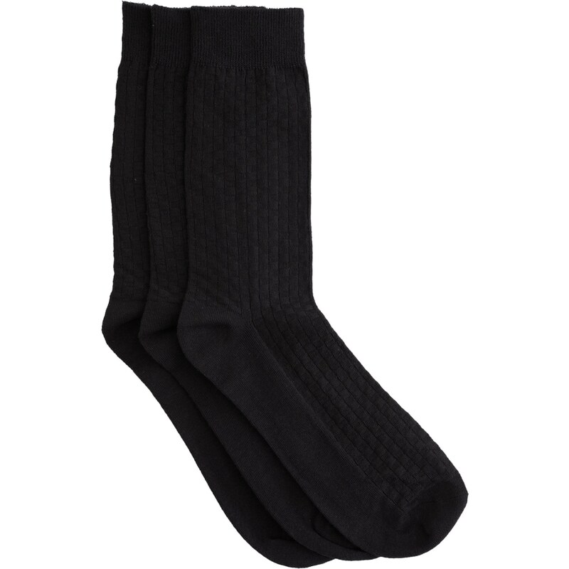 WE Fashion Ponožky čierna 62249882