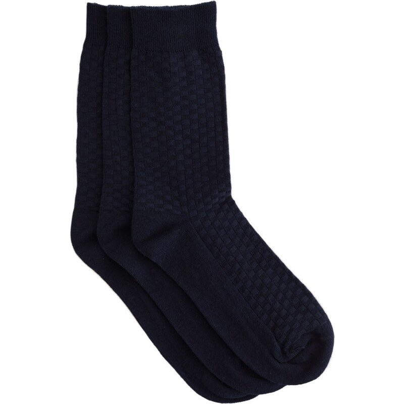 WE Fashion Ponožky tmavomodrá 62249883