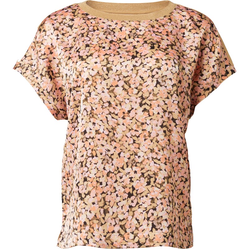 comma casual identity Tričko olivová / staroružová / čierna 63146830