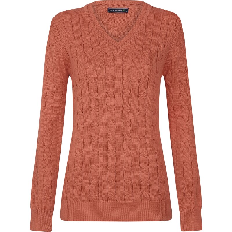 Felix Hardy Sveter hrdzavo červená 62721087