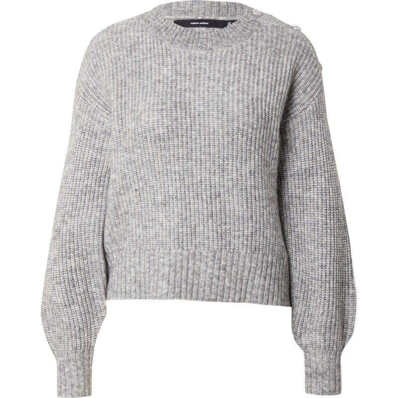 VERO MODA Sveter VMMEILANI sivá melírovaná 63148002