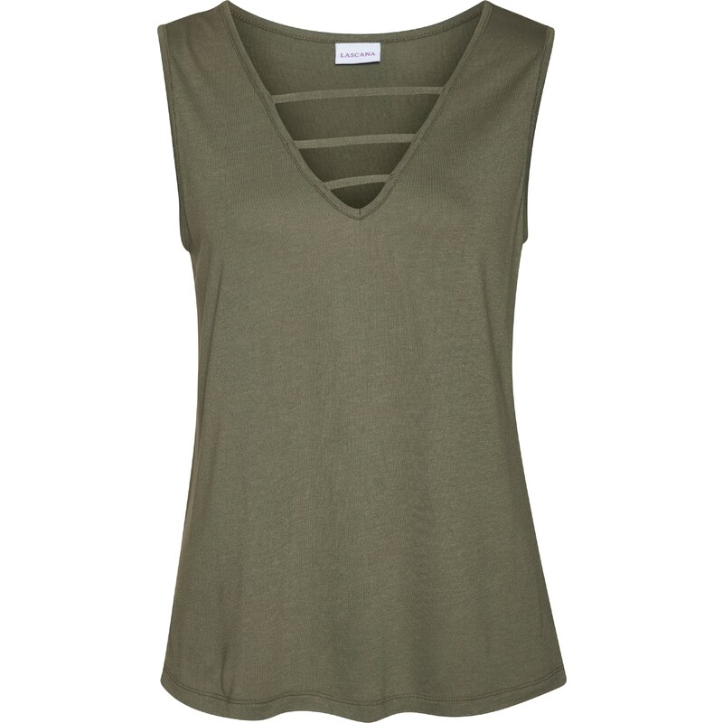 LASCANA Top kaki 62961167