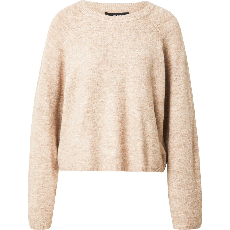 VERO MODA Sveter VMJUPITER tmavobéžová 63148661