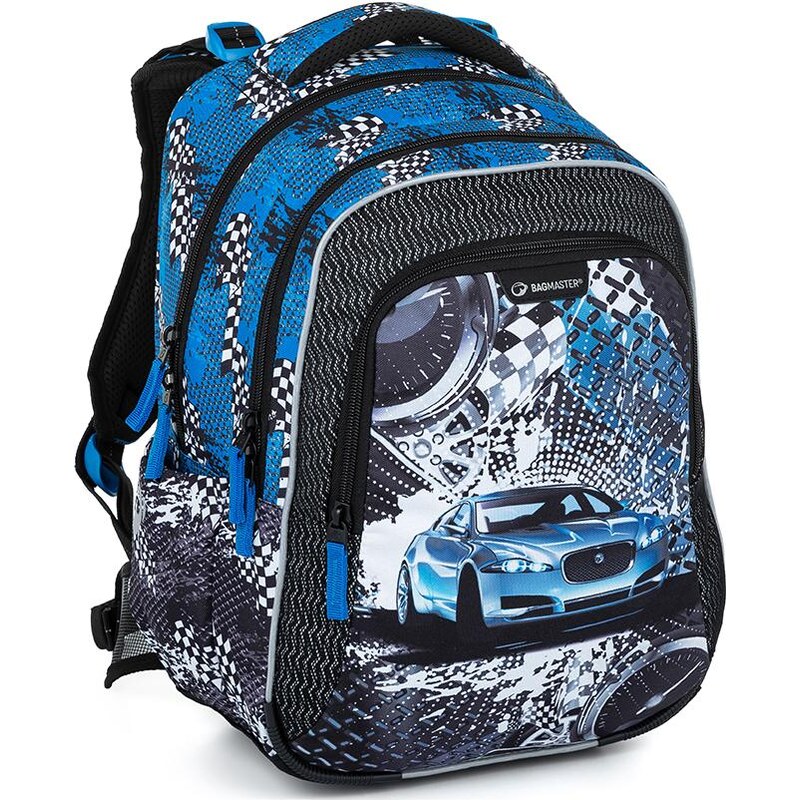 Školský batoh Bagmaster Lumi 23 D Blue/Black 60509424