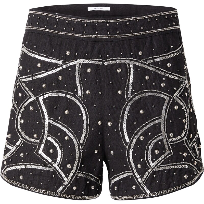 ABOUT YOU Nohavice Virginia čierna 63148903