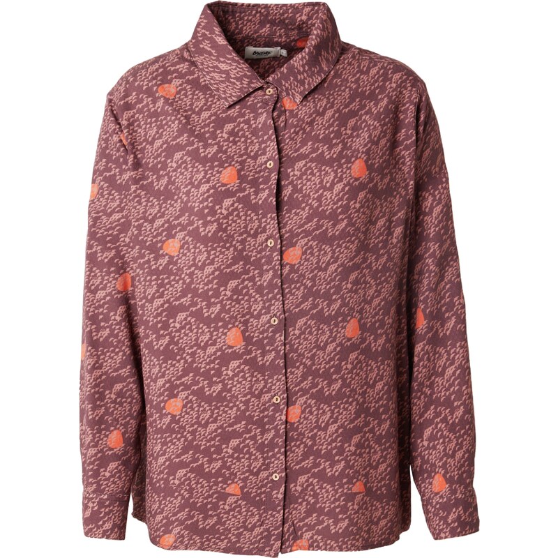 Brava Fabrics Blúzka svetlofialová / svetlooranžová / burgundská 62854645