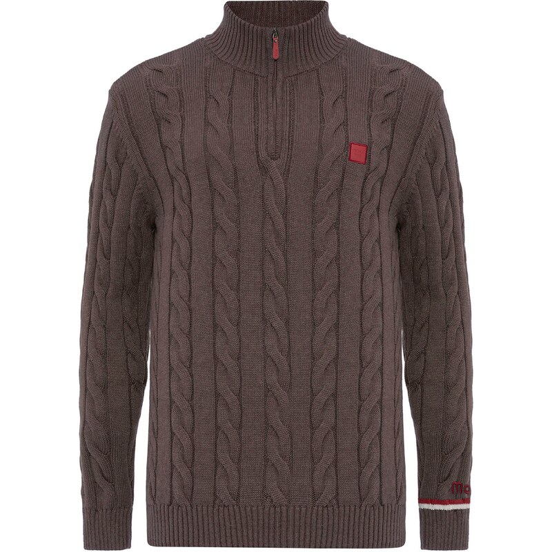 Moxx Paris Sveter hnedá 60684022