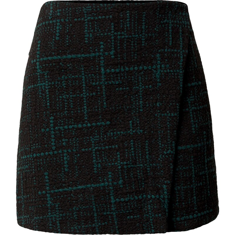 ABOUT YOU Nohavice Selma tmavozelená / čierna 61157740