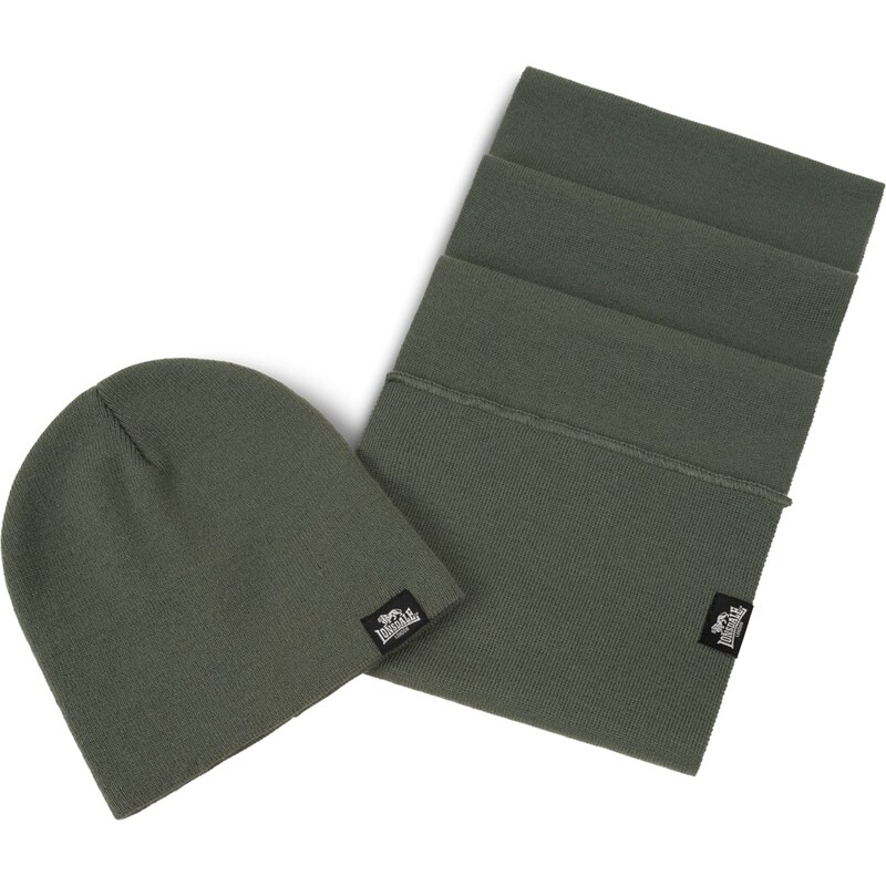 LONSDALE Šál Leafield olivová 64412414