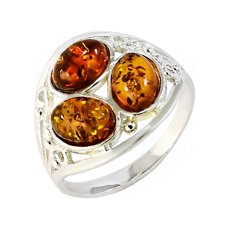 Strieborný prsteň Glare 641 60509445