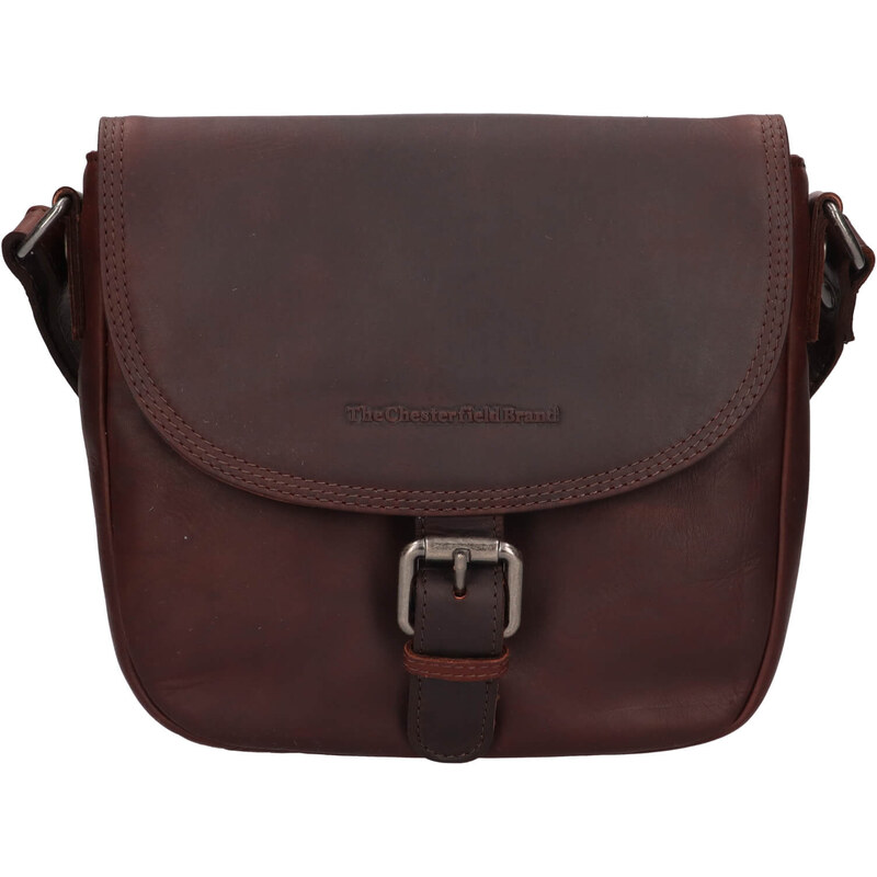 Dámska kožená crossbody kabelka The Chesterfield Brand Diana - hnedá 60513294
