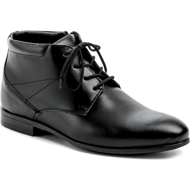 Mateos 802 čierne pánske zimné topánky 60517545