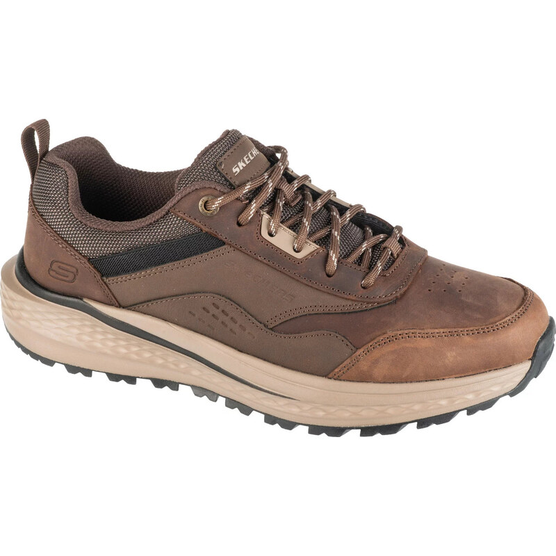Hnedé pánske kožené tenisky Skechers Slade Ultra - Peralto 210925-COC 60518856