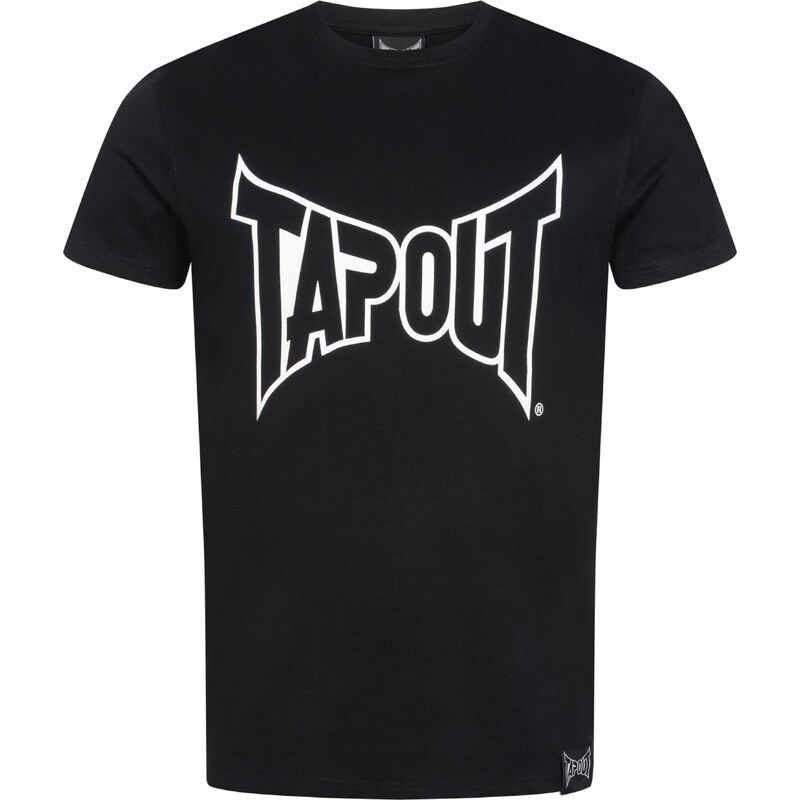 Tapout Tričko čierna / biela 60869612