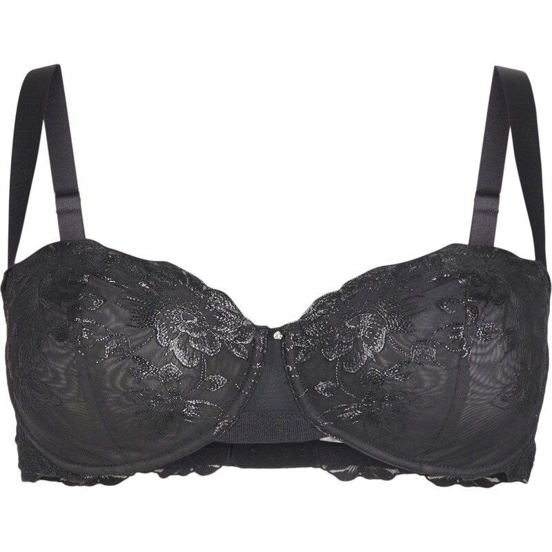 Devoted by Zizzi Podprsenka Lewa čierna 62269857