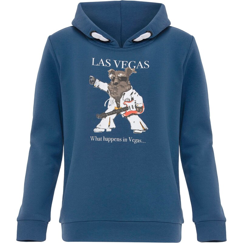 Williot Mikina zafírová / tmavošedá / homárová / biela 60898381