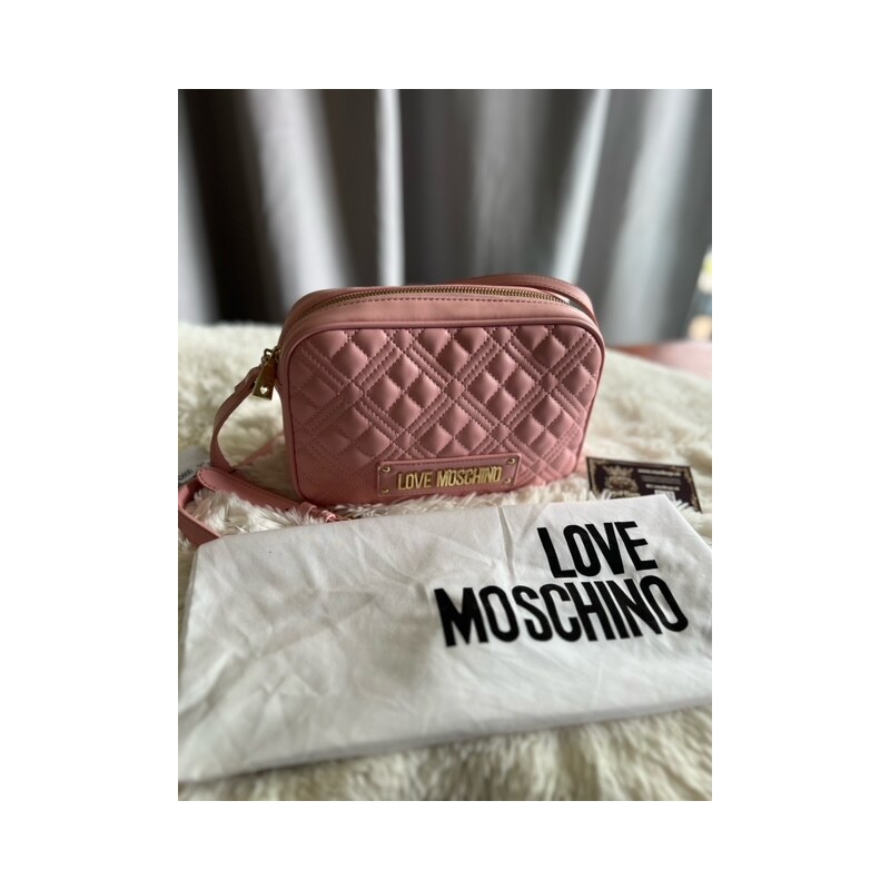 Dámska Kabelka crossbody Love Moschino pinky 60113359