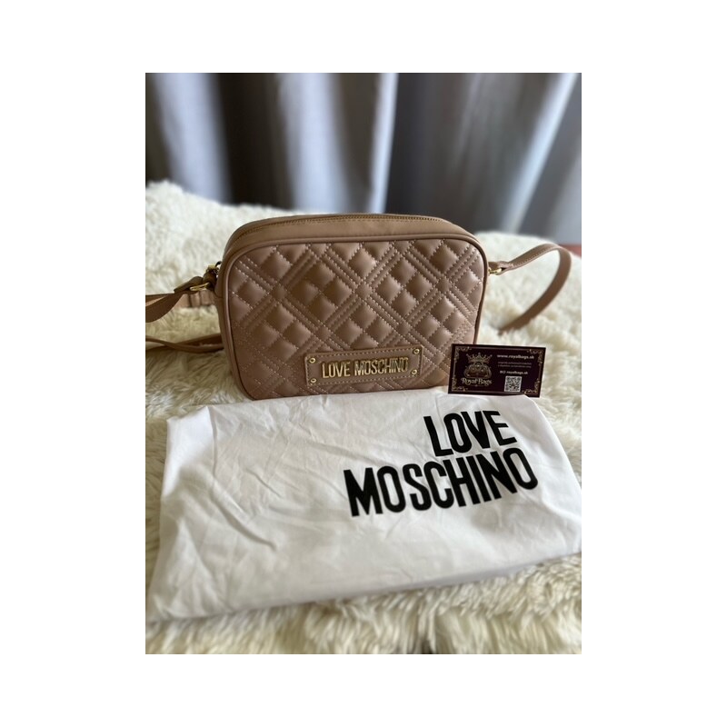 Dámska Kabelka crossbody Love Moschino small pink 60113361