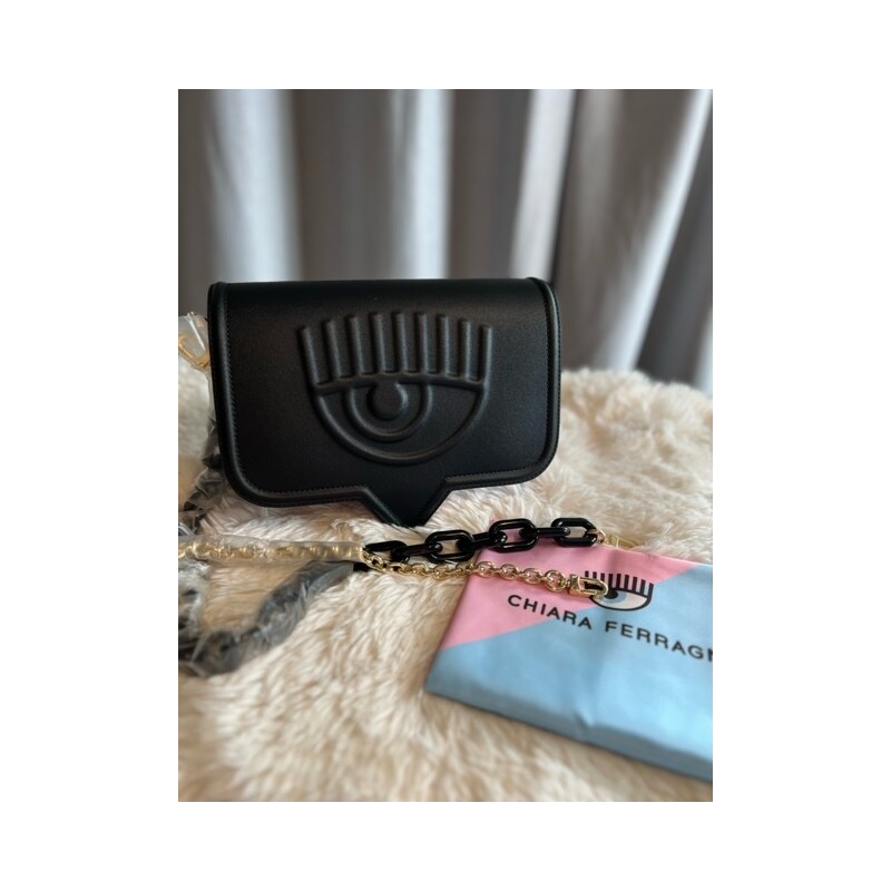 Dámska Kabelka CHIARA FERRAGNI Range A Eyelike sket Black 60521995