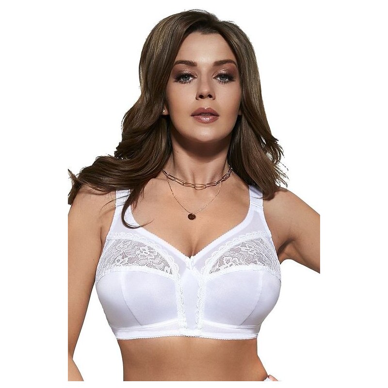 Viki Nevystužená podprsenka Joanna 577 biela 25817801