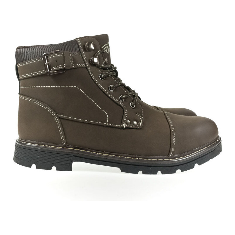 JOHN-C Pánske hnedé zateplené čižmy Everest 60524662