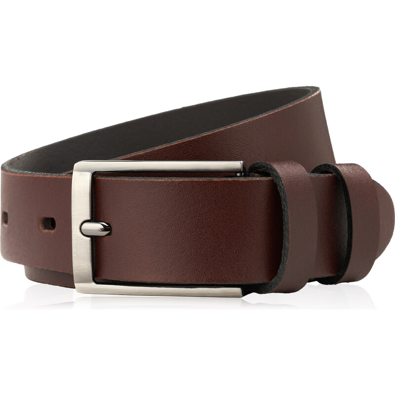 PAOLO PERUZZI Pánsky kožený opasok BRONZE CLASSIC 100 cm | hnedá PG-03 53691195